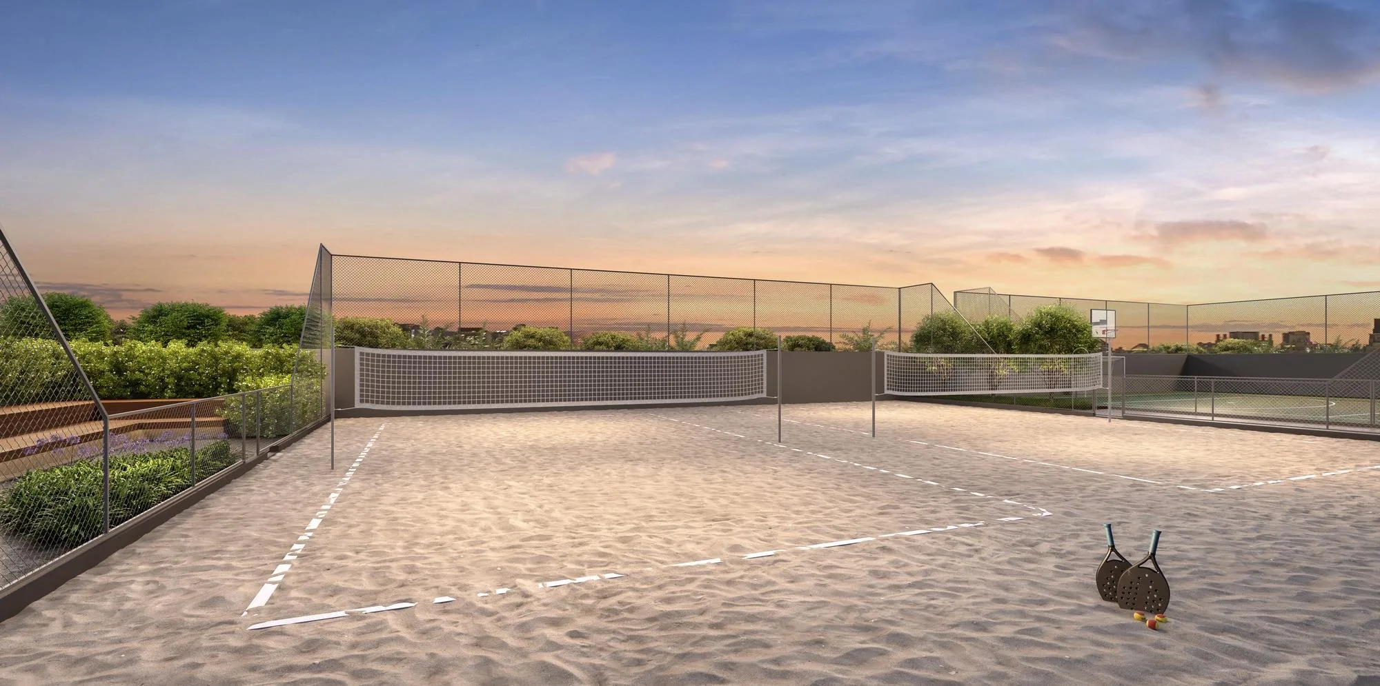Beach tennis
